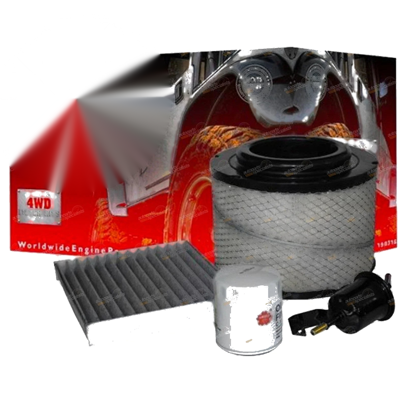 Hilux TGN16 Oil Air Fuel Cabin Filter Service (2005–2015)