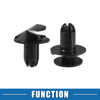 Hyundai Accent 40 Pcs Push-Type Retainer Clips (2000-2005)