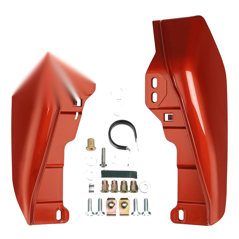 Harley Touring Street Glide Mid Frame Air Deflectors (2009-2023)