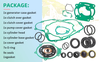Kawasaki KX80 KX85 KX100 Engine Gasket Seal Rebuild Kit (1998–2005)