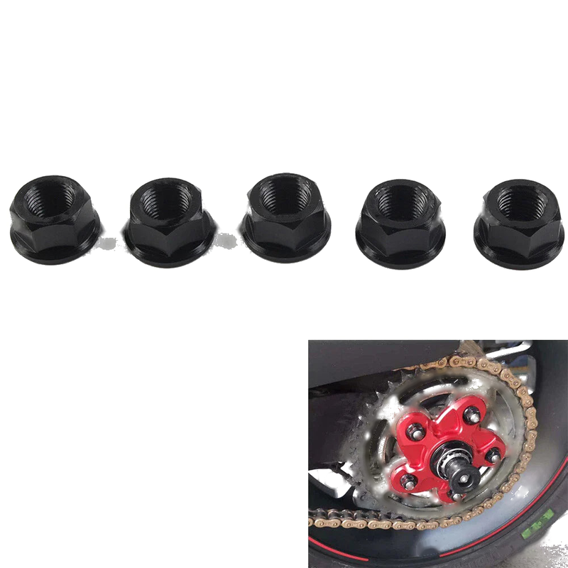 Ducati Hypermotard 796 950 Hyperstrada 821 939 M10 x Rear Sprocket Nuts