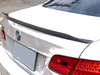 Audi A4 B8 8 Matte Black Boot Lip Spoiler (2009-2011)