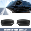 Dodge Charger Pair Carbon Fiber Rear View Mirror Cover Cap (2011-2021)