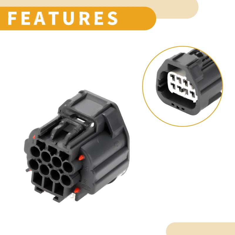 Ford - 1 Set 8 Pin Throttle Pedal Connector Plug