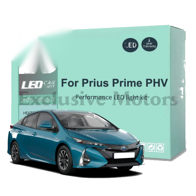 Toyota Prius 13Pcs LED Interior Light Bulb Kit (2016-2021)