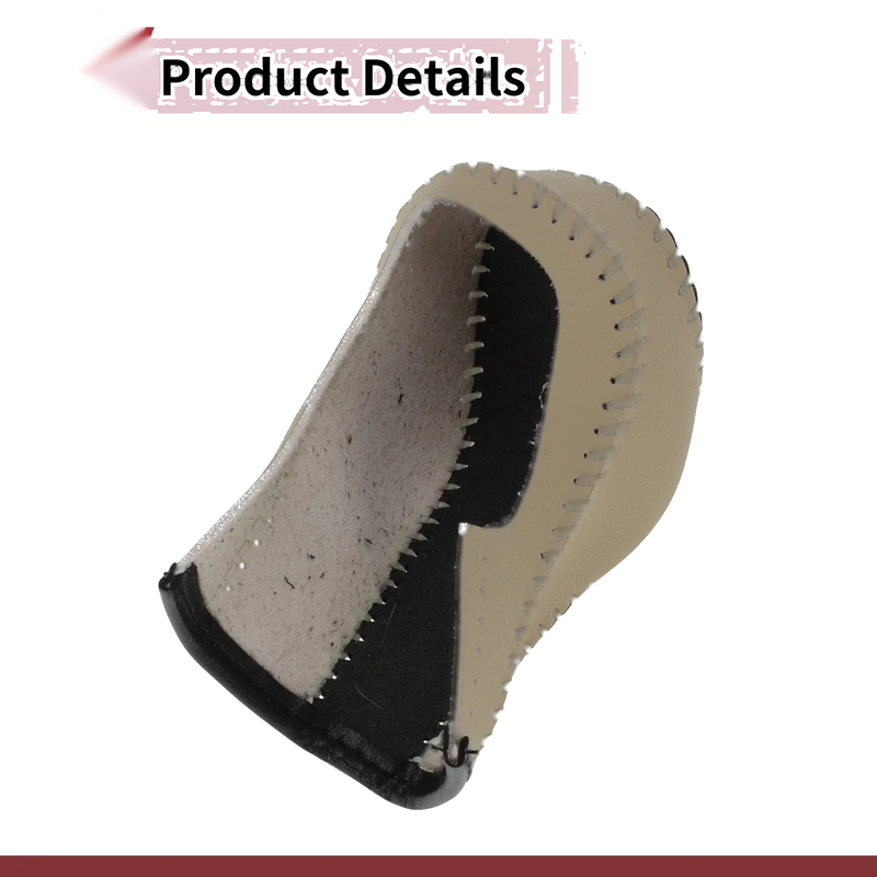 G25 Black Beige Faux Leather 1 Pc Gear Shift Knob Cover (2011-2012)