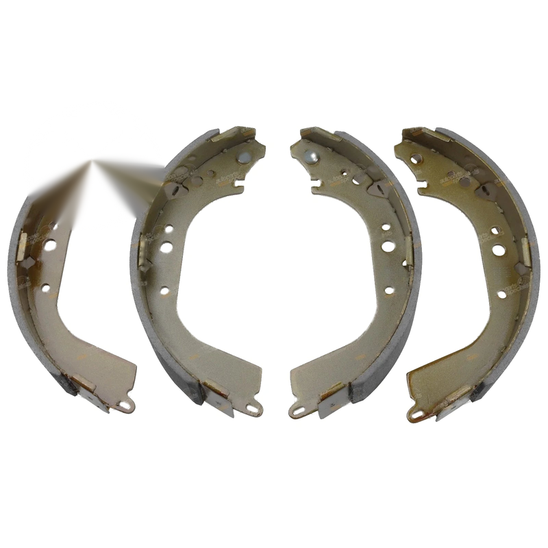 Landcruiser HJ75 FJ75 FJ70 FJ73 4 x Full Set of Rear Brake Shoes Lining Pads