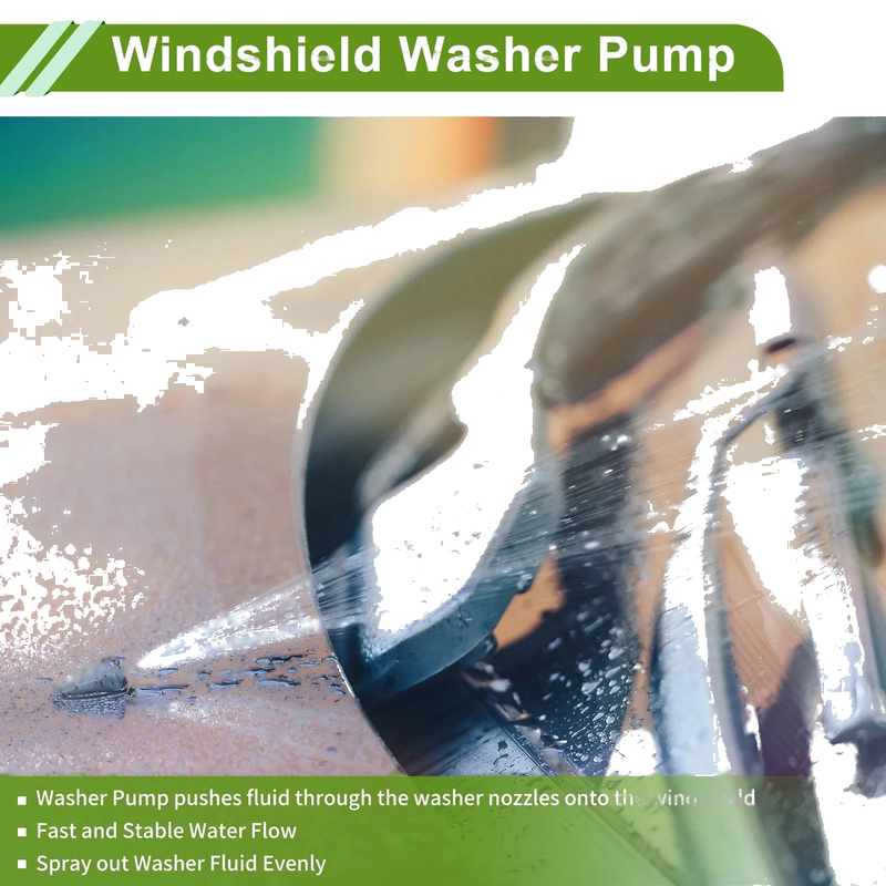 BMW 740i Windshield Washer Pump w/Grommet (1993-2001)