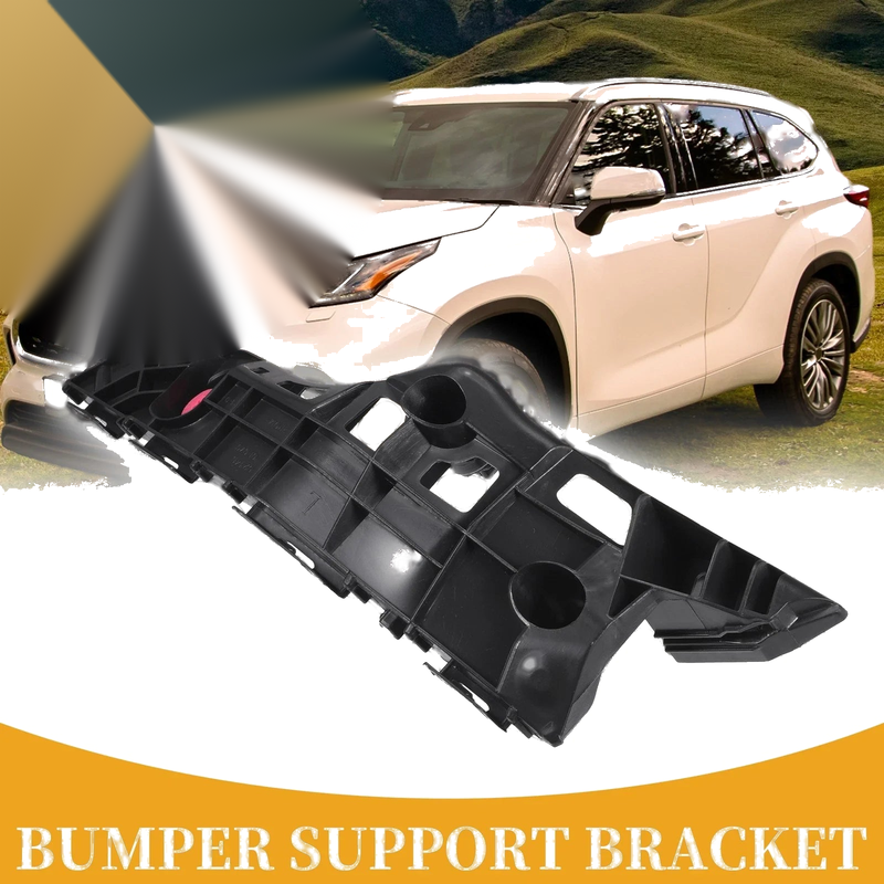 Toyota Highlander LH Side Front Bumper Support Bracket 1 Pc (2014–2016)