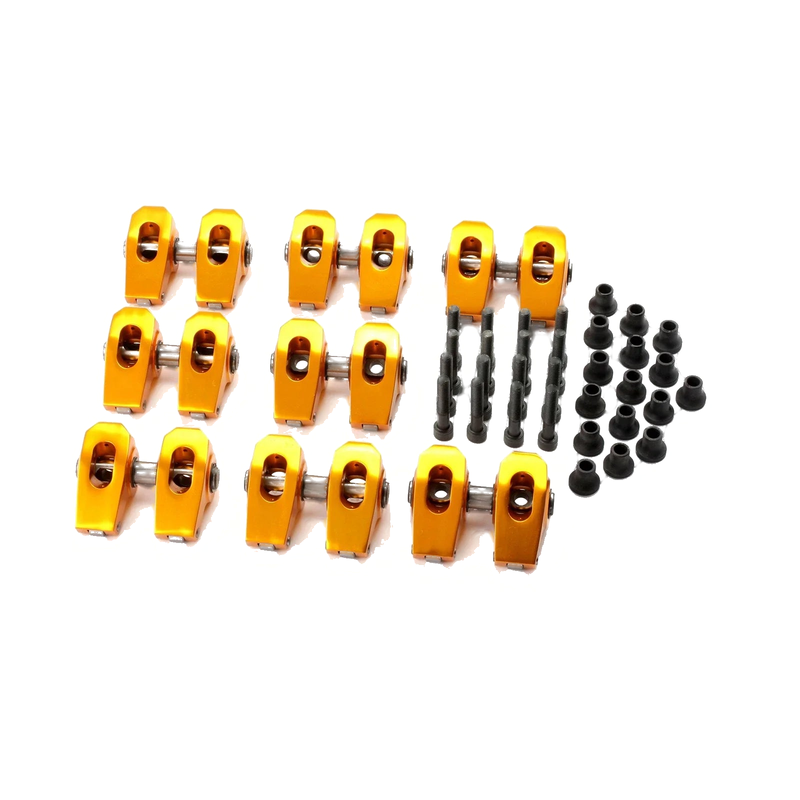 Chevy GM LS1 LS6 1. 1.7 Ratio Aluminum Pedestal Rocker Arms Set