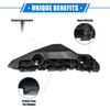 Toyota Yaris Bumper Mounting Support Brackets (2007-2012)