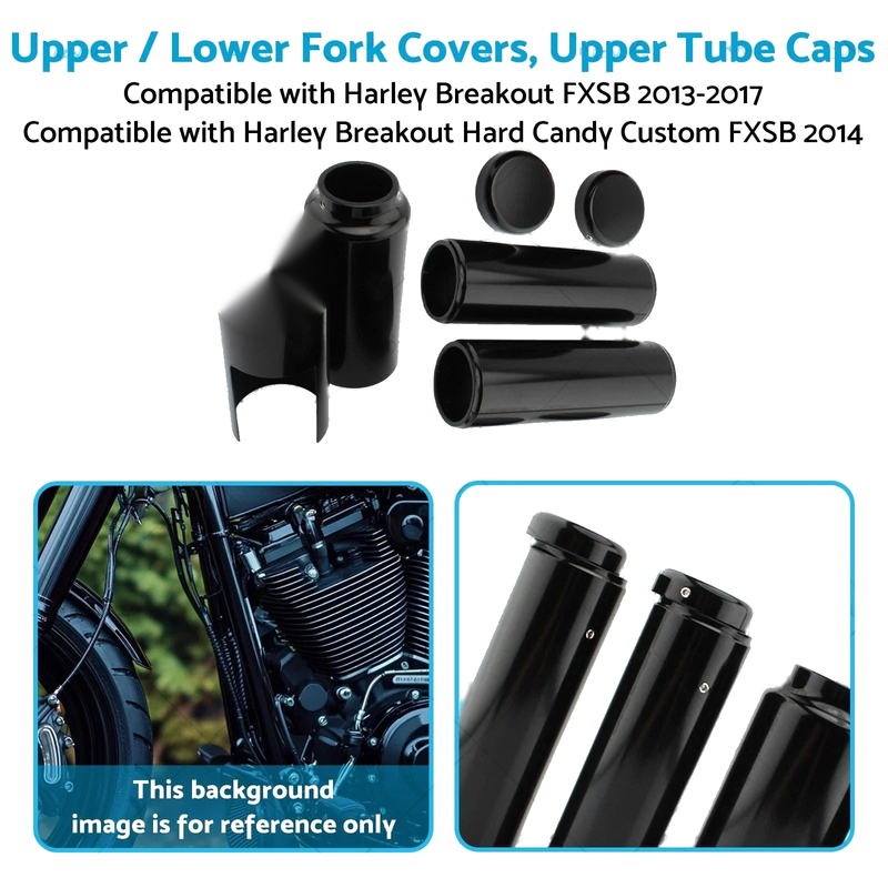 Harley Breakout FXSB 2013-2017 Front Fork Covers