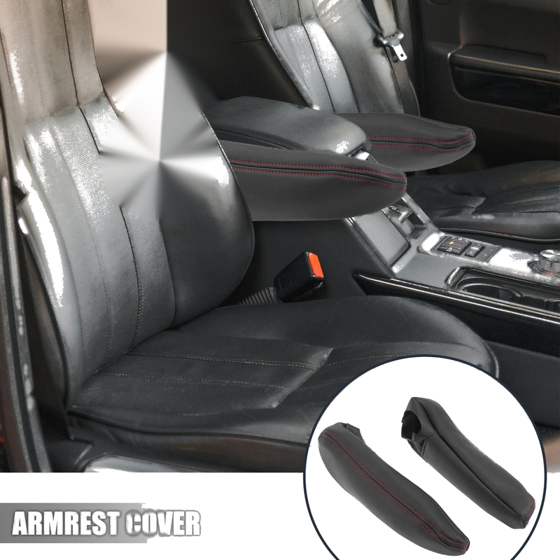Toyota Sienna Black Front Seat Armrest Cover (2005-2010)
