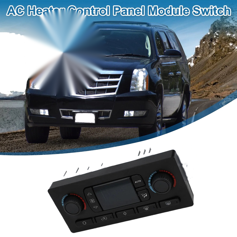 Buick Rainier HVAC A/C Heater Climate Control Panel (2004–2007)