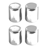 Harley Touring FLHR FLHT FLHX FLTR 4 x Chrome Dock Hardware Point Covers (2009-2023)