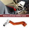 Bosuer M4 Orange Silver Tone Folding Gear Shifter Lever