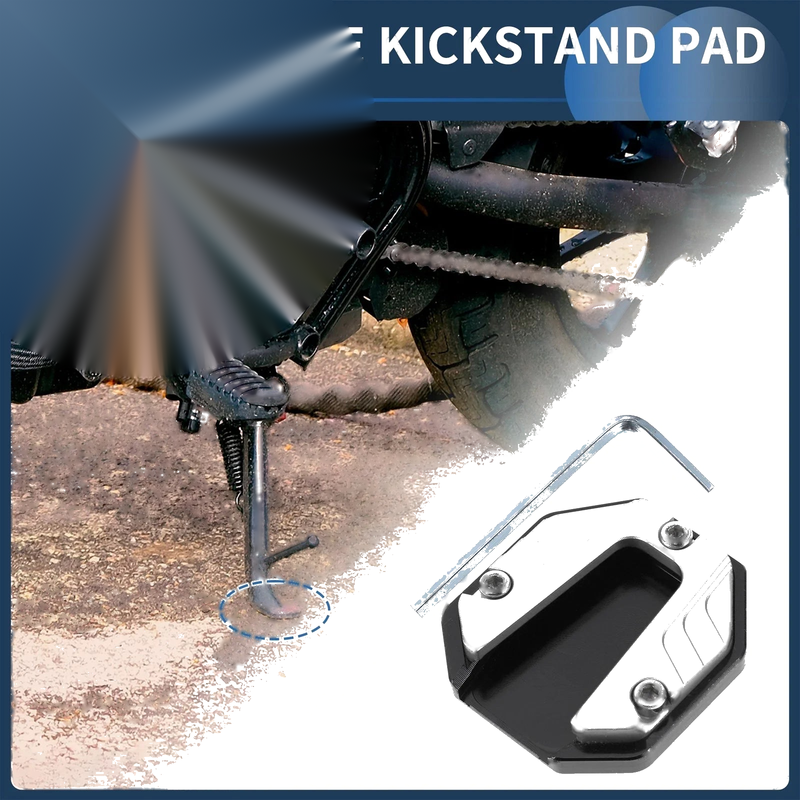 Motorcycle Kickstand Pad