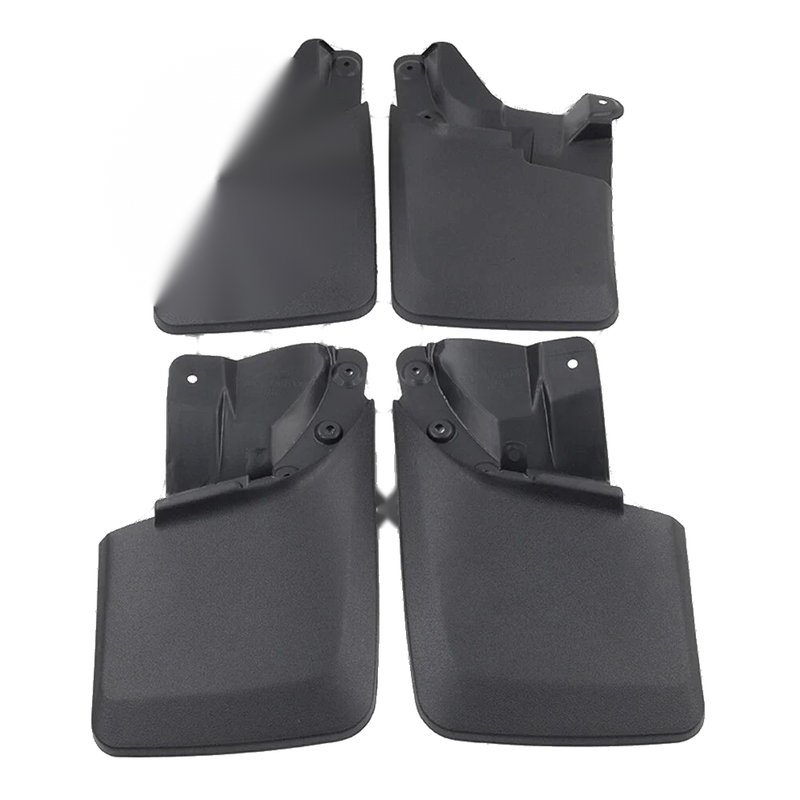 Toyota Tacoma 4Pcs Black Mud Flaps Splash Guards (2016-2021)