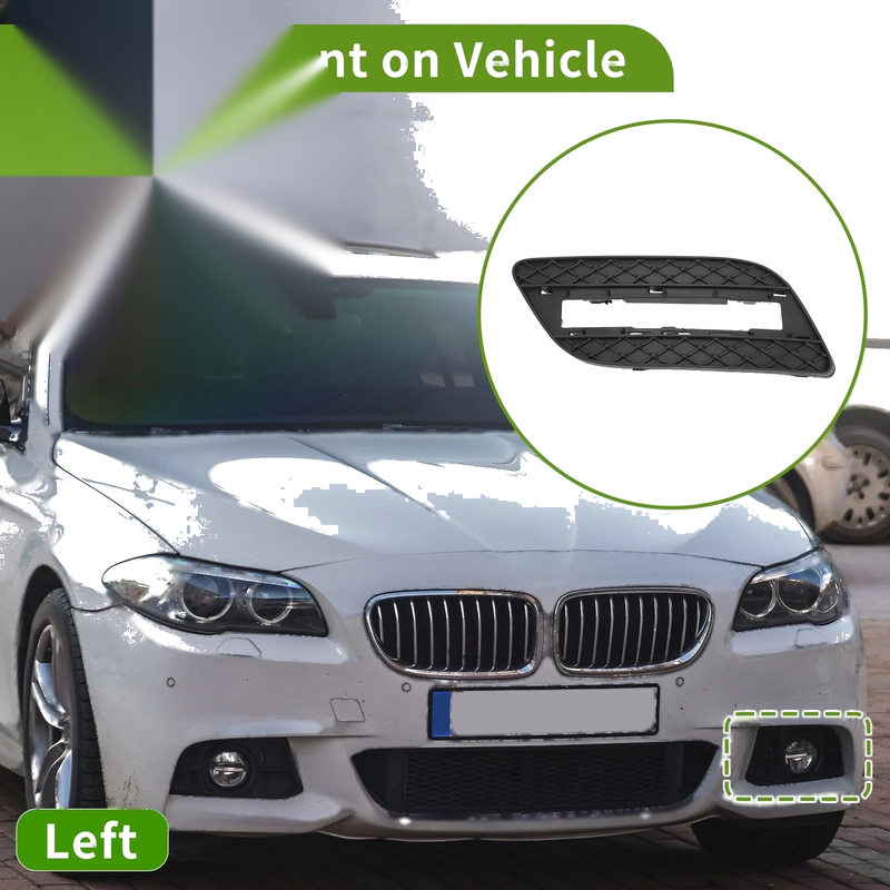 Mercedes Benz ML550 Front Left Fog Light Grill (2012-2015)