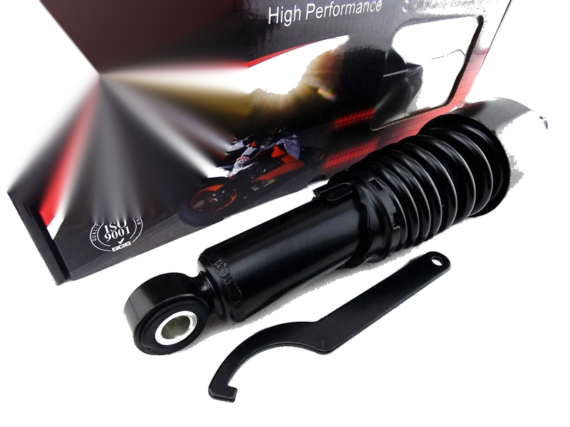 Harley Davidson Sportster 11.5 Inch JBS Black Rear Shock Absorbers
