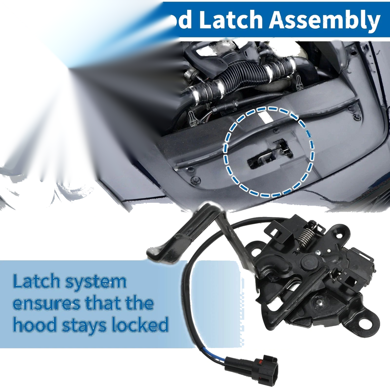 Toyota 4Runner (2010-2024) 1 Pc Hood Latch Assembly
