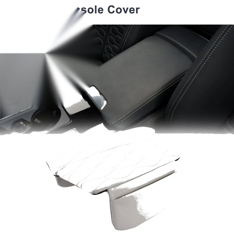 BMW 5 Series (2011-2017) White Center Console Cover