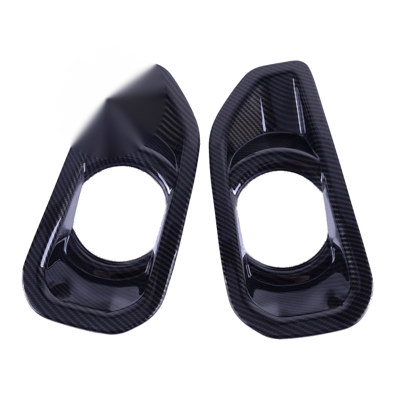 Jeep Wrangler JL Carbon Fiber Front Fog Light Covers (2018-2019)