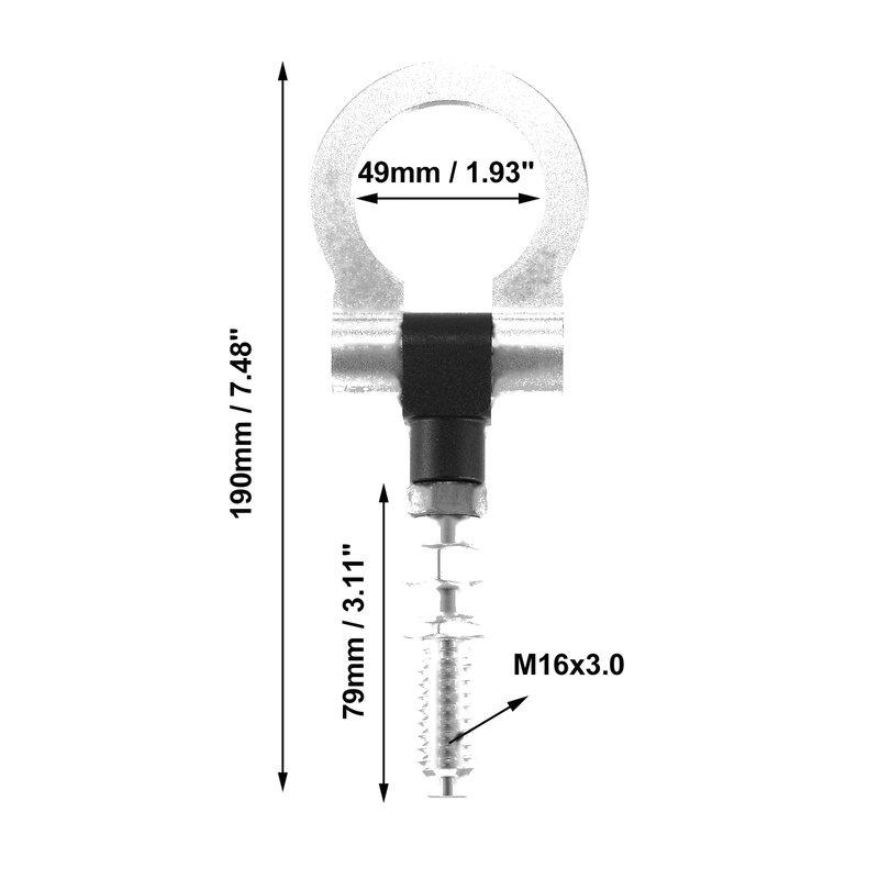 BMW 325i 335i Front Bumper Tow Hook (2006-2013)