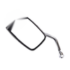 Honda Suzuki Kawasaki Rectangular Motorcycle Mirror 10mm Fitting