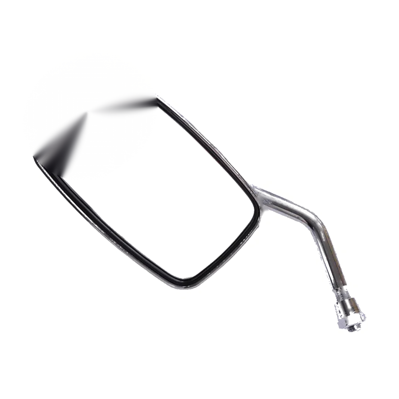Honda Suzuki Kawasaki Rectangular Motorcycle Mirror 10mm Fitting