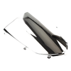 Kawasaki ZX10R Silver Motorcycle Windshield Double Bubble (2004-2005)