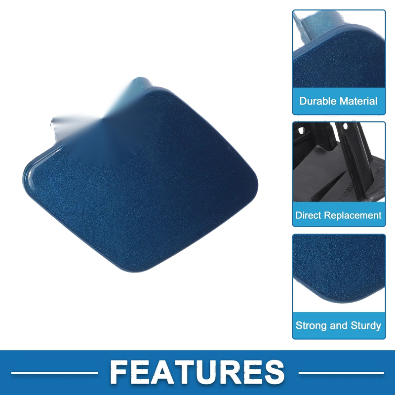 BMW 1 Series Blue Front Right Side Bumper Headlight Washer Nozzle Cover Cap