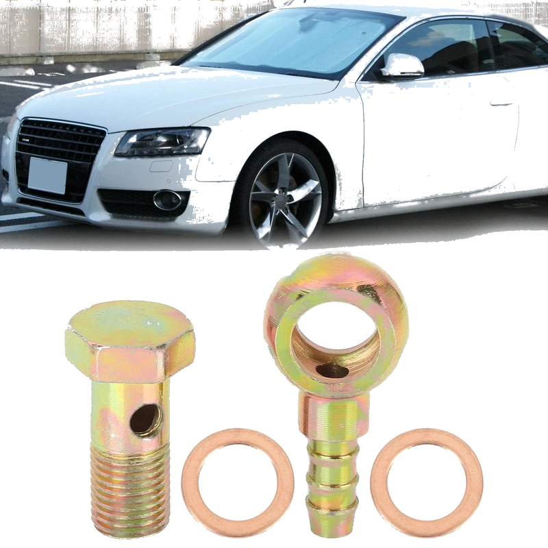 Motorcycle Car 12mm Diameter Banjo Bolt Washer Kit
