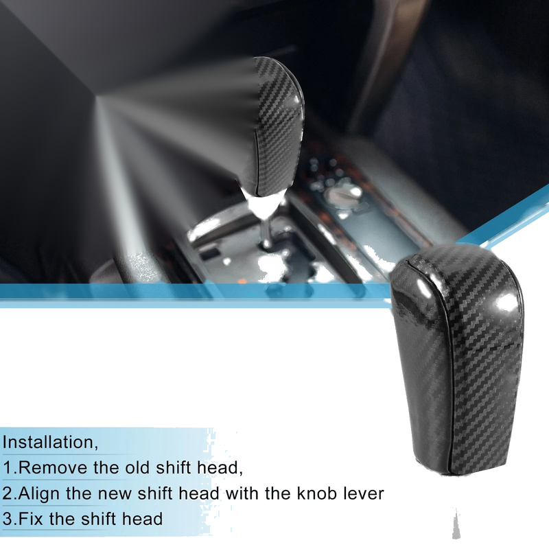 Toyota Land Cruiser (2016-2021) Black Gear Shift Knob