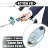 Nissan Altima Maxima 5 Button Smart Key Fob Cover TPU Blue