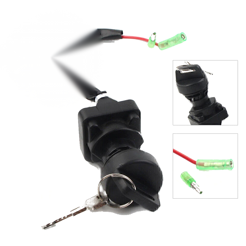 Kawasaki Bayou 220 KLF220 Motorcycle Ignition Key Switch (1996-2002)