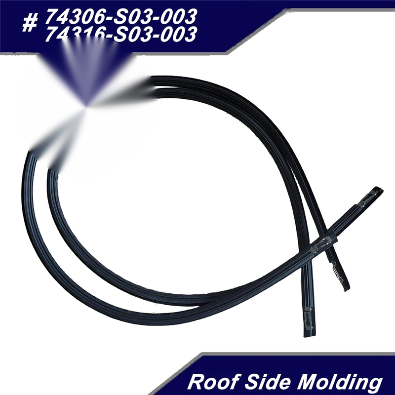 1996-2000 Honda Civic Door Roof Side Molding (1996-2000)