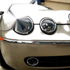 Jaguar S-Type 4 x Chrome Headlight Trim Bezel Covers (2003-2008)