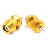 Yamaha R1, XV250, R6, YZF600, FZ6, FZ8 6mm Gold Swingarm Spool Sliders