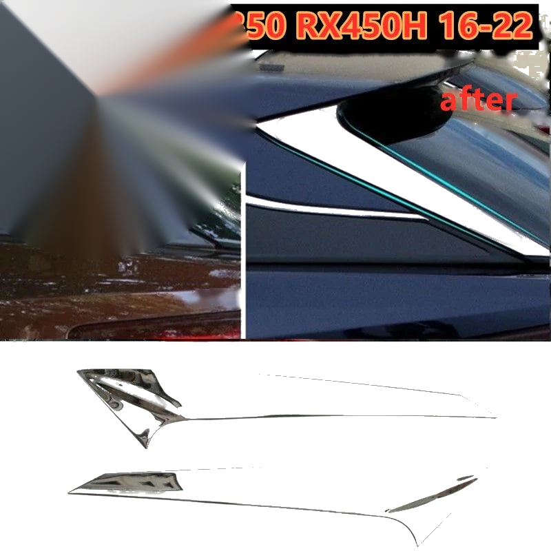 Lexus RX350 450H Rear Trunk Side Pillar Cover Spoiler Trim (2016–2022)