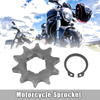 Motorcycle Dirt Bike Front Engine Titanium Tone Chain Sprocket