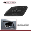 Honda Odyssey (2009-2014) - Black Front Right Washer Nozzle Cover