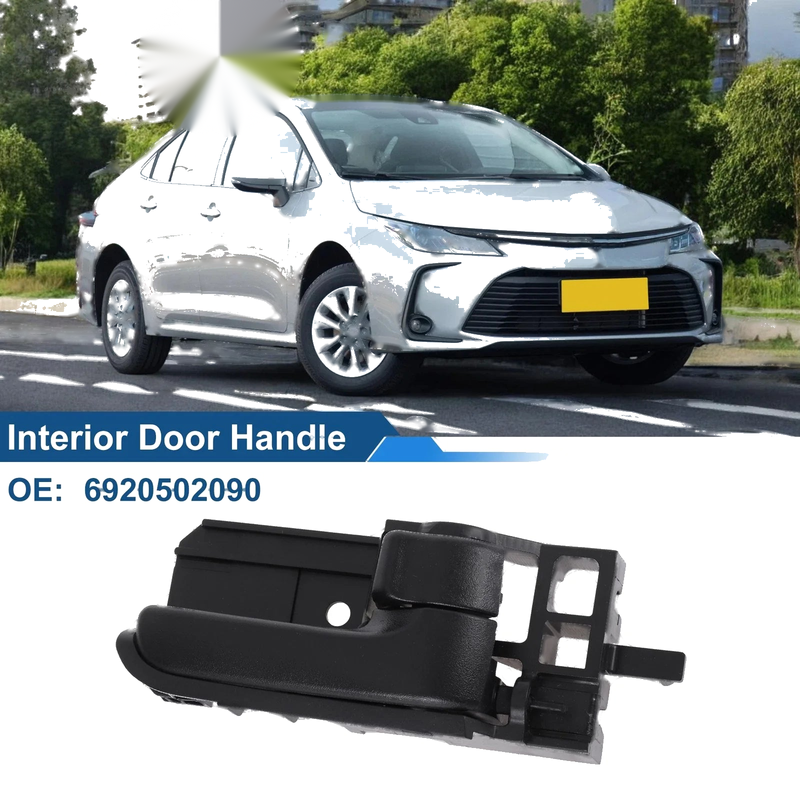 Toyota Corolla Black Front Driver Side Interior Door Handle