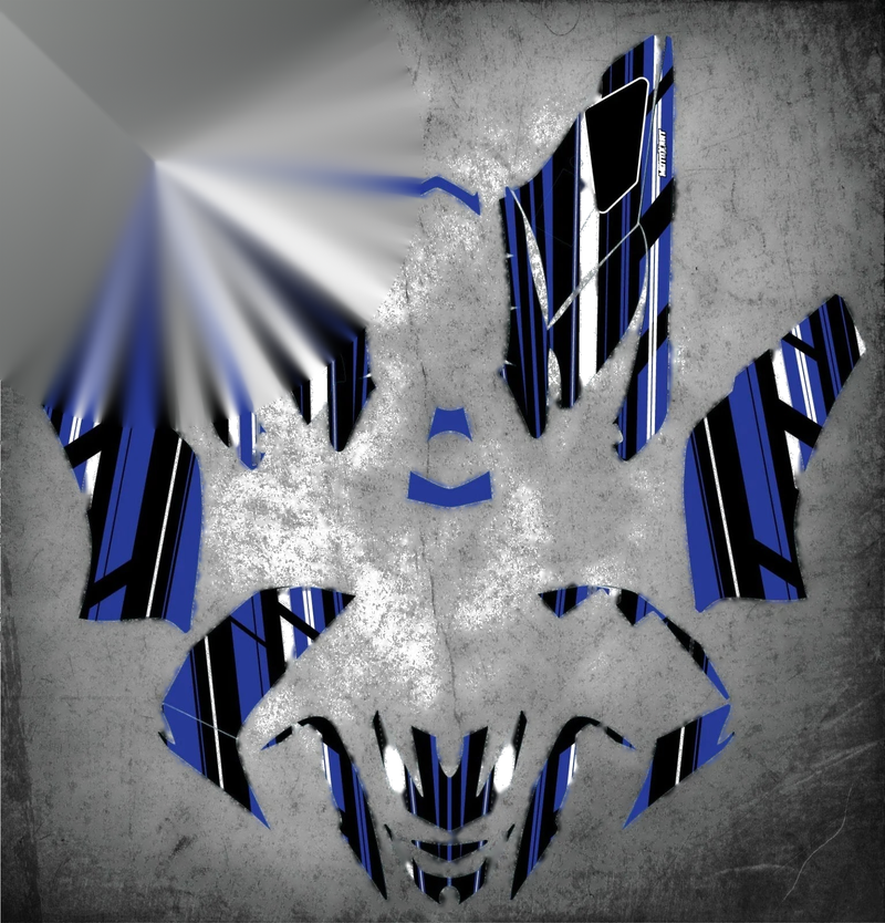 Yamaha Raptor 125 Custom Graphics Full Kit (2011-2013)
