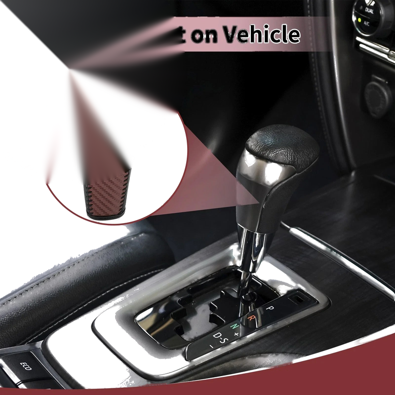 BMW 3 Series E90 Gear Shift Knob Cover Brown (2004-2012)