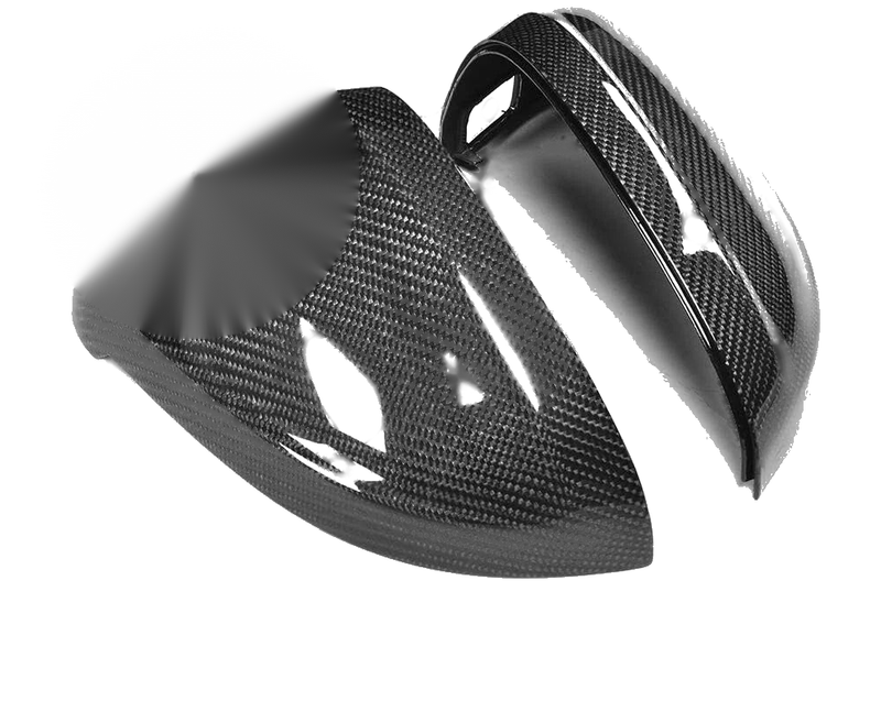Audi A4 S4 / A5 S5 RS5 Carbon Style Mirror Cover Cap Pair (2017–2025)