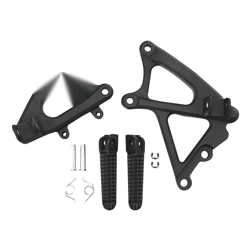 Yamaha YZF R1 Driver & Passenger Footrests Pegs (2009-2014)
