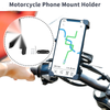 Motorcycle Phone Mount Holder Aluminum Alloy 4\"-6.5\"