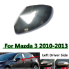 Mazda 3 Left Driver Side Mirror Cover No-Signal Cap (2010–2013)