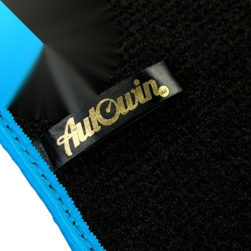 BMW 3 Series E93 Convertible AutoWin Black Floor Mats (2007-2013)